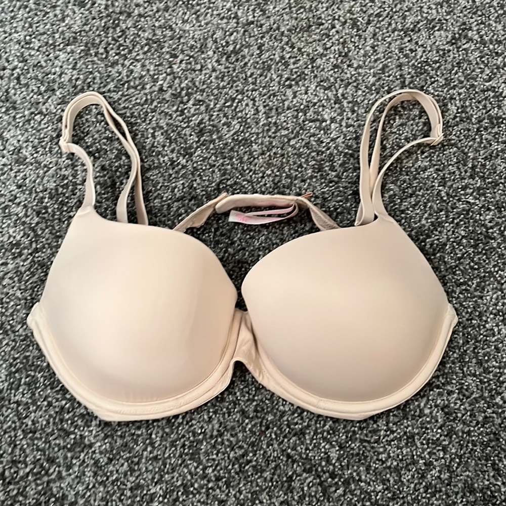 PINK Lightly Lined Beige Bra